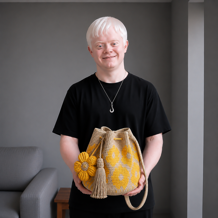 Noah 's Handmade Flower Bag With Love