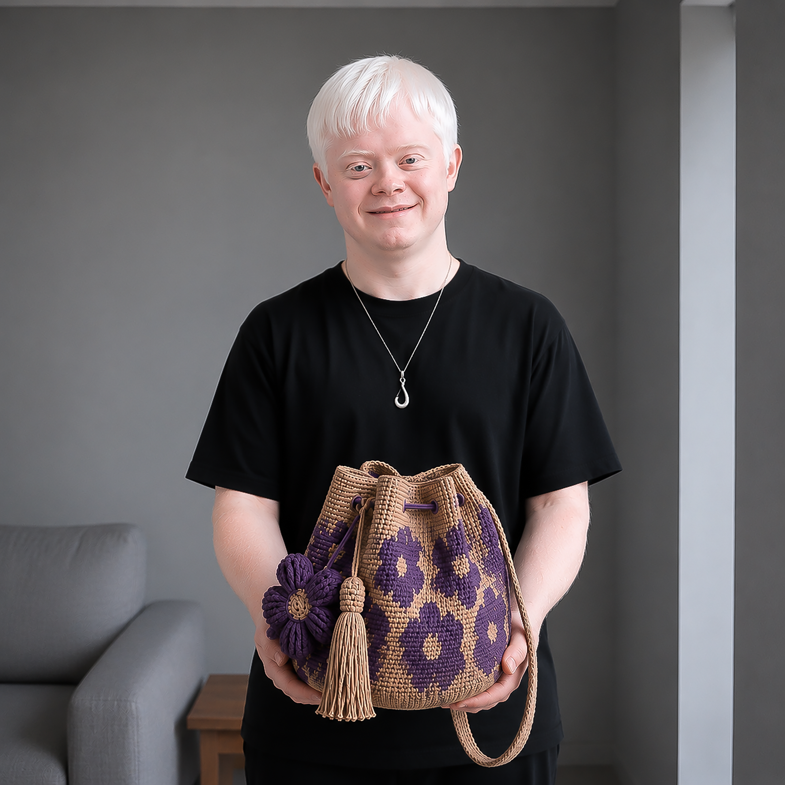 Noah 's Handmade Flower Bag With Love
